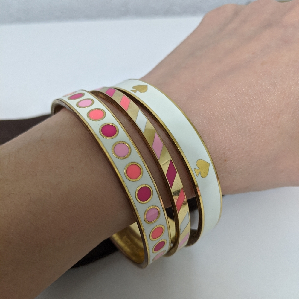 Kate Spade Three Cheers Bangle - Picture 6 of 6